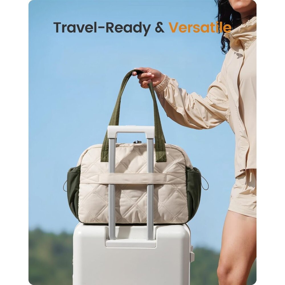 Functional Lightweight Duffle Bag With Machine Wa… - image 4